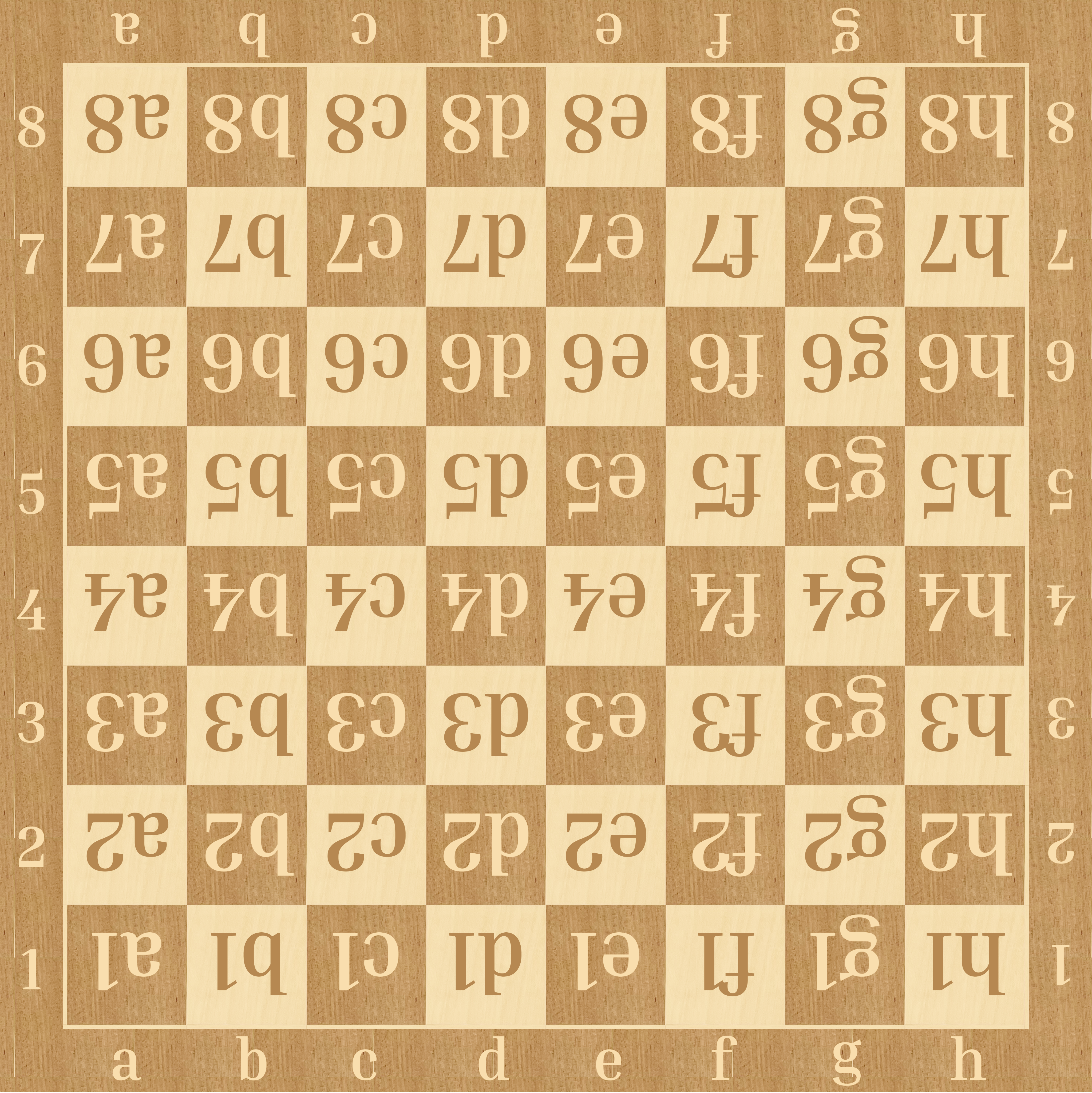 board texture with labels